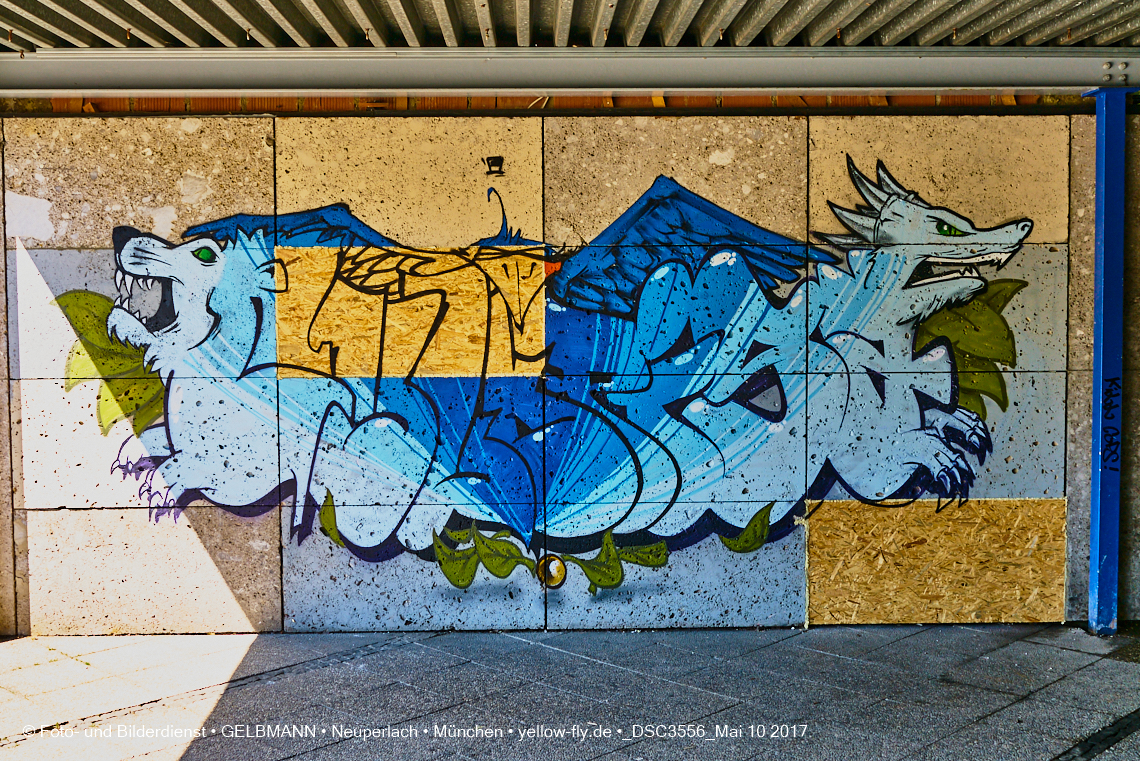 21.03.2017 - Abrissbaustelle Quiddezentrum in Neuperlach